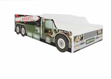 Lastevoodi ADRK Furniture Rocket, 70 x 140 cm, madratsiga, roheline