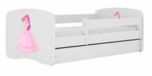 Lastevoodi Kocot Kids BabyDreams White Princess, 80 x 180 cm, madratsiga, valge