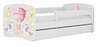Lastevoodi Kocot Kids Balloon, 70 x 140 cm, voodipesukastiga, madratsiga, valge