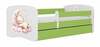 Lastevoodi Kocot Kids Dream, voodikastiga, ilma madratsita, 80 x 180 cm, valge/roheline