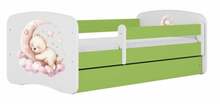 Lastevoodi Kocot Kids BabyDreams Green dream, 80 x 180 cm, madratsiga, roheline