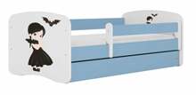 Lastevoodi Kocot Kids BabyDreams Blue Wednesday, 80 x 160 cm, voodipesukastiga, madratsiga, sinine