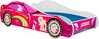 Lastevoodi Kobi Meble Car II, koos madratsiga, 150 cm x 74 cm x 44 cm, printsessi auto