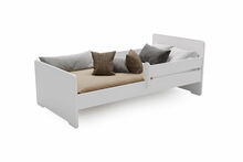 Lastevoodi Kobi Meble Max, koos madratsiga, 160 x 80 cm, valge