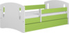 Lastevoodi Kocot Kids Classic 2, 80 x 140 cm, madratsiga, valge/roheline