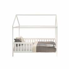 Lastevoodi BabyTrold Husseng 2, 80 x 160 cm, ilma voodipesukastita, ilma madratsita, valge
