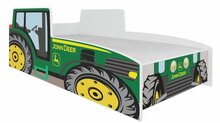 Lastevoodi ADRK Furniture Tractor, 70 x 140 cm, madratsiga, roheline