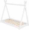 Lastevoodi Springos BD005, pruun/valge