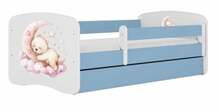 Lastevoodi Kocot Kids BabyDreams Blue dream, 80 x 160 cm, koos madratsiga, sinine