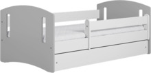Lastevoodi Kocot Kids Classic 2, 80 x 140 cm, madratsiga, valge/hall