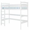 Narivoodi ADRK Furniture Miago, 80 x 180 cm, valge, koos madratsiga
