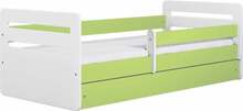 Lastevoodi Kocot Kids Tomi, 80 x 160 cm, madratsiga, roheline