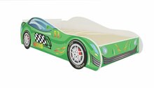 Lastevoodi ADRK Furniture Speed, madratsiga, 80 x 160 cm, roheline