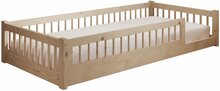 Lastevoodi ADRK Furniture Dori, madratsiga, 90 x 200 cm, pruun
