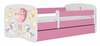 Lastevoodi Kocot Kids Balloon, 70 x 140 cm, voodipesukastiga, ilma madratsita, valge/roosa