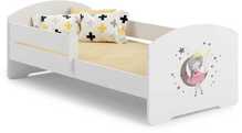 Lastevoodi Bonideco Luk Sleeping princess, piirde ja madratsiga, 140 x 70 cm