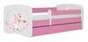 Lastevoodi Kocot Kids Babydreams Horse, 80 x 180 cm, voodipesukastiga, madratsiga, roosa