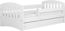 Lastevoodi Kocot Kids Classic 1, 80 x 180 cm, madratsiga, valge