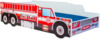 Lastevoodi Bonideco Riko koos madratsiga, 165 x 84 x 43 cm, tuletõrjeauto