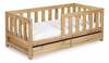 Voodipesukast Klups Littlesky Amelia Dap, 160 x 80 cm, tamm