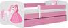 Lastevoodi Kocot Kids Babydreams Princess&Horse, 80 x 160 cm, voodipesukastiga, ilma madratsita, roosa