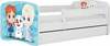 Lastevoodi Kocot Kids Babydreams Frozen Land, 70 x 140 cm, voodipesukastiga, ilma madratsita, valge