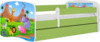 Lastevoodi Kocot Kids Babydreams Safari, 80 x 160 cm, madratsiga, valge/roheline
