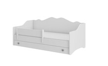 Lastevoodi ADRK Furniture Emka U2, 80 x 160 cm, valge/hall