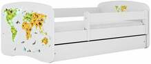 Lastevoodi Kocot Kids BabyDreams Map, 80 x 160 cm, madratsiga, valge