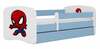 Lastevoodi Kocot Kids Spiderman, 70 x 140 cm, madratsiga, sinine/valge