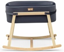 Beebihäll Kalune Design Hier Cradle, must/puit, ilma voodipesukastita, madratsiga