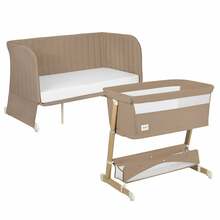 Reisivoodi Lionelo Thomi Plus 5in1, Beige Carmel