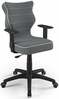 Laste kontoritool Entelo Duo JS33, 40 x 37.5 x 100 cm, must/tumehall