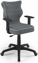 Laste kontoritool Entelo Duo JS33, 40 x 37.5 x 100 cm, must/tumehall
