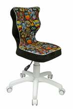Laste töötool Entelo Good Chair Petit ST28, 33.5 x 30 x 77.5 cm, valge/must/punane