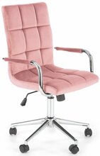 Lastetool Halmar Gonzo, 60 x 53 x 93 - 105 cm, roosa/kroom