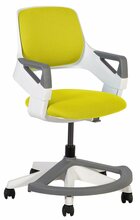 Lastetool Home4you Rookee, 64 x 64 x H76-93 cm, kollane