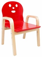 Lastetool Home4you Happy, punane, 36 cm x 46.5 - 61 cm