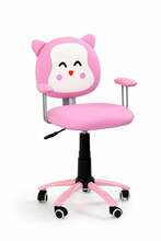Lastetool Halmar Kitty ratastega, 76 - 86 x 54 x 49 cm, roosa