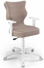Laste kontoritool Entelo Duo JS08, 40 x 37.5 x 100 cm, roosa/valge
