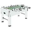 Lauajalgpalli laud, valge, 140 x 74,5 x 87,5 cm, teras, 60 kg