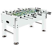 Lauajalgpalli laud, valge, 140 x 74,5 x 87,5 cm, teras, 60 kg