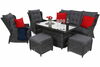 Aiamööbli komplekt HOME & GARDEN Memfis, 7-kohaline, hall