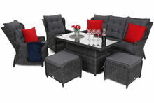 Aiamööbli komplekt HOME & GARDEN Memfis, 7-kohaline, hall