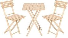 Aiamööbli komplekt Springos BS001, 2-kohaline, pruun