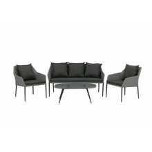 Aiamööbli komplekt Venture Home Spoga, 75x79x72 cm, must