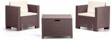 Aiamööbli komplekt BICA Colorado 2, 1690173, 2-kohaline, pruun