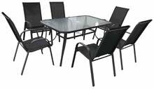 Välimööblikomplekt PATIO Denver, 6-kohaline, antratsiit