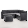 Aiamööbli komplekt Bica Nebraska Corner, 5-kohaline, hall