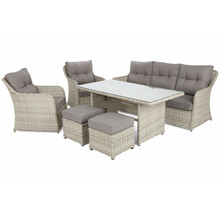 Aiamööbli komplekt Home & Garden Bergamo, beež